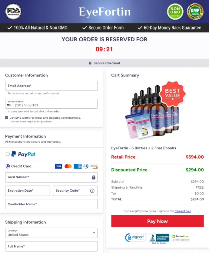 Eye Fortin purchase